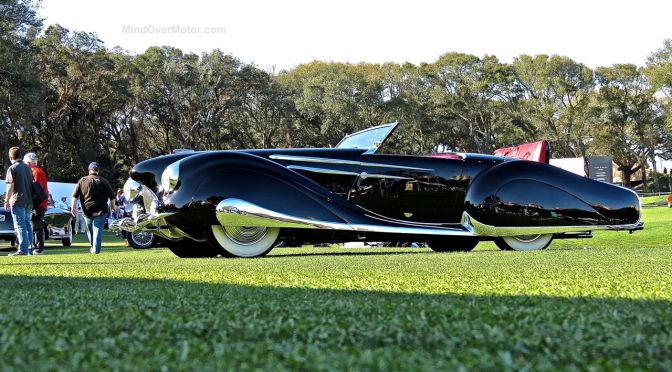 1947 Delahaye 135M Narval “Cover Girl” at the Amelia Island Concours d’Elegance