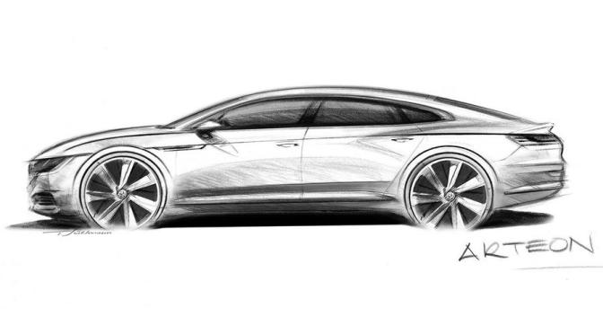 The VW Arteon Concept will be the CC part deux