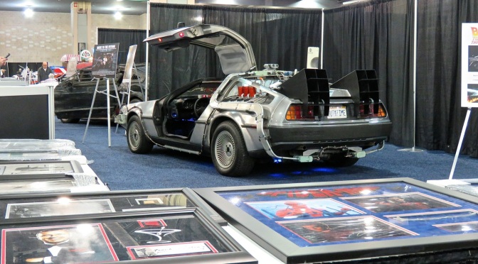 Back To The Future Delorean at the Philly Auto Show