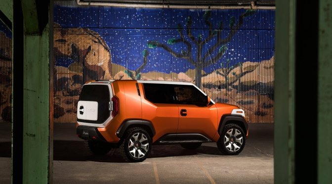 Am I the only one who likes the idea of a Jeep Renegade-like Toyota FJ?