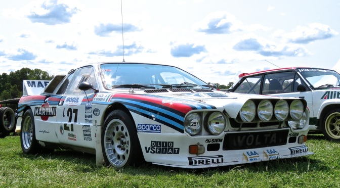 Lancia 037 Rally Car at Radnor Hunt