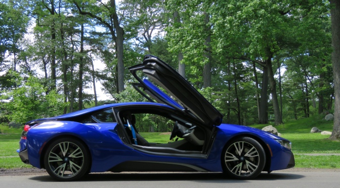 The BMW i8 is basically what the DeLorean would’ve been
